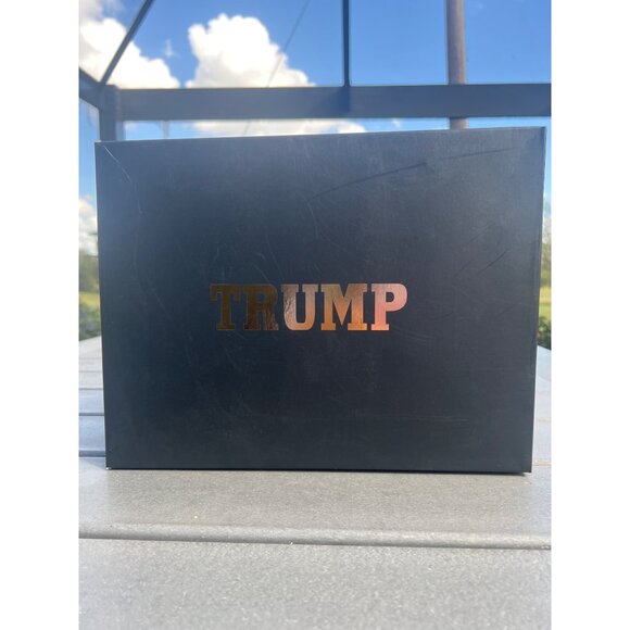 Gold and Red High-Top Sneakers - Picture 2 of 14